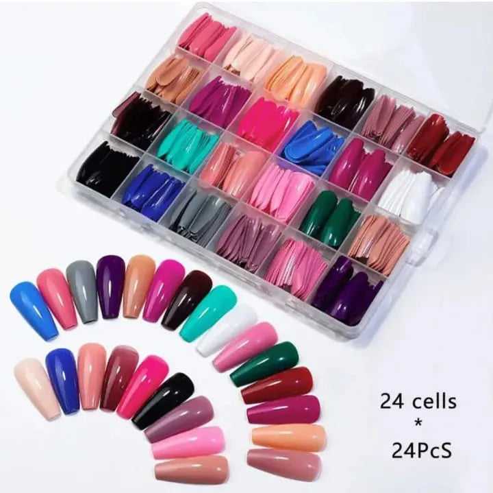 576 Pcs Nails Box