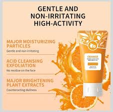 Orange Enzymes Exfoliating Brightening Gel - Scrub Face Body Brightening - LF16-35
