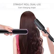 2 in 1 Electric Hair Straightener Curler