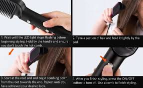 2 in 1 Electric Hair Straightener Curler