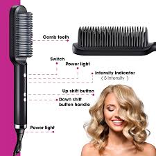 2 in 1 Electric Hair Straightener Curler