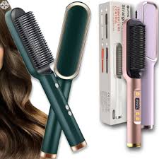 2 in 1 Electric Hair Straightener Curler