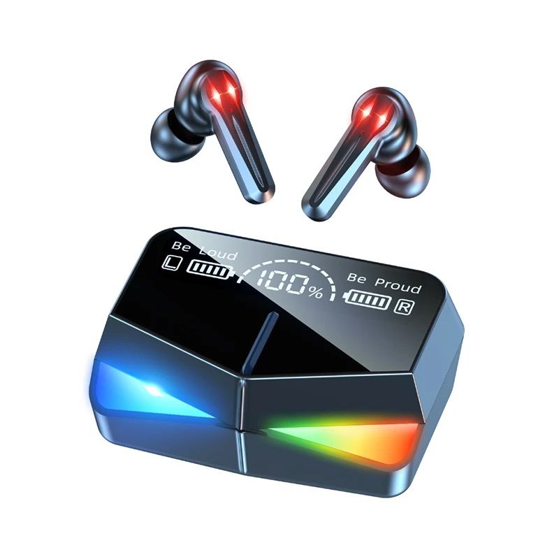 M28 TWS Bluetooth Earphone Wireless Headphones Earbuds Blutooth Handfree Headsets With Charging Box/M28 Bluetooth Earbuds 5.3 Gaming Earbud