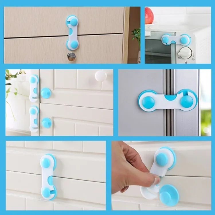 Child Baby Safety Locks Drawer Cabinets Fridge Locks Furniture Blockers Doors Baby Safety Lock Security Toddler Safety